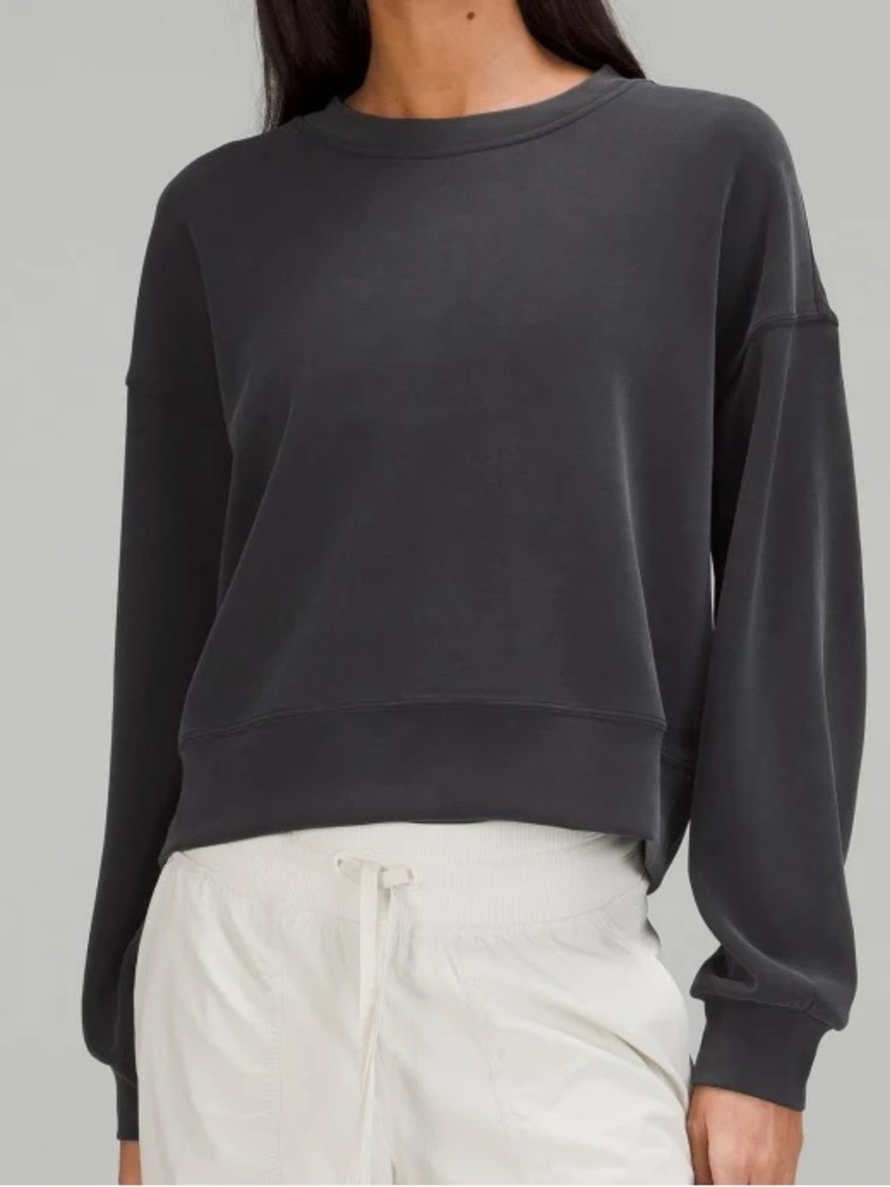 Softstreme Perfectly Oversized Cropped Crew